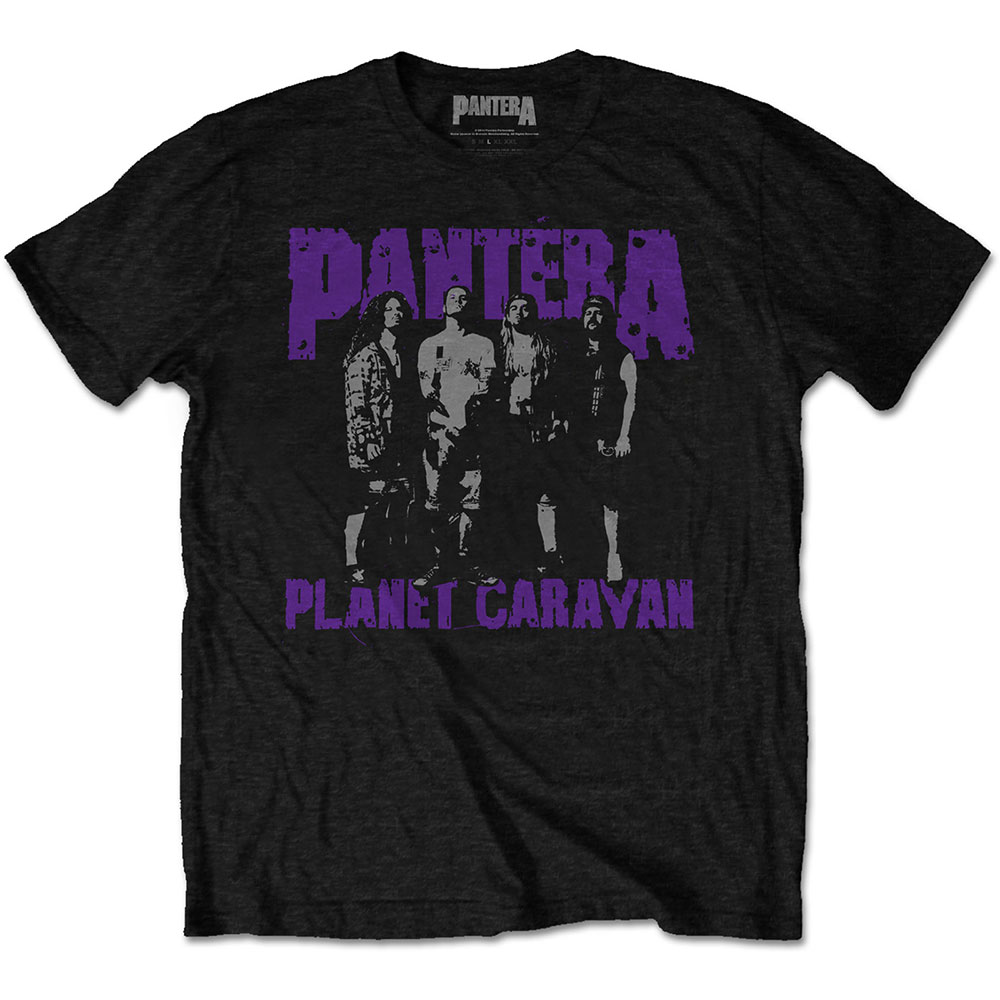 Tričko Pantera - Planet Caravan, Unisex,Čierna,XXL