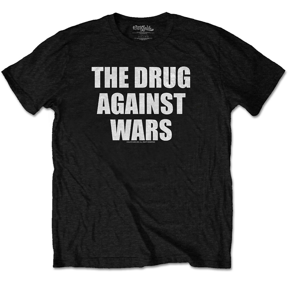 Tričko Wiz Khalifa - Drug Against Wars, Unisex,Čierna,XXL