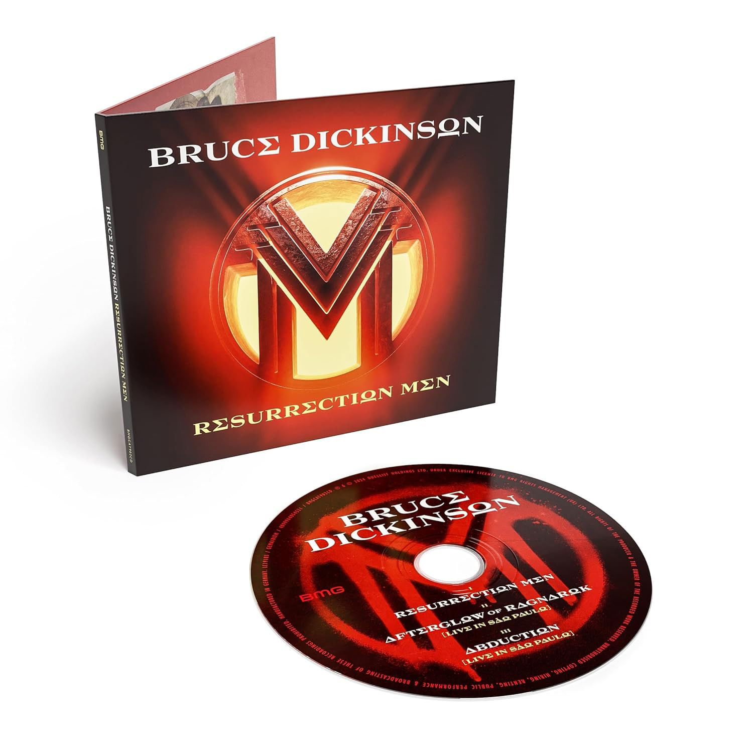 CD Bruce Dickinson - RESURRECTION MEN