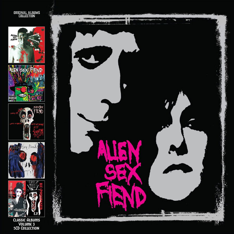 CD Alien Sex Fiend - CLASSIC ALBUMS VOLUME 3 - THE 13TH MOON RECORDINGS