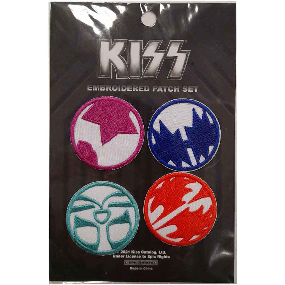 Nažehlovačka Kiss - 4 x Mini Icons