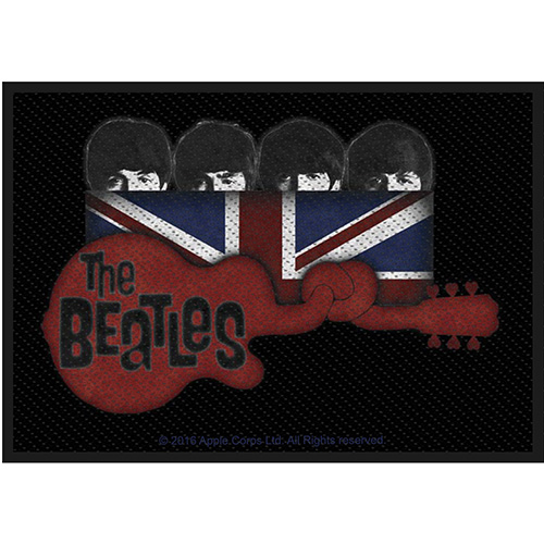 Nažehlovačka The Beatles - Guitar & Union Jack