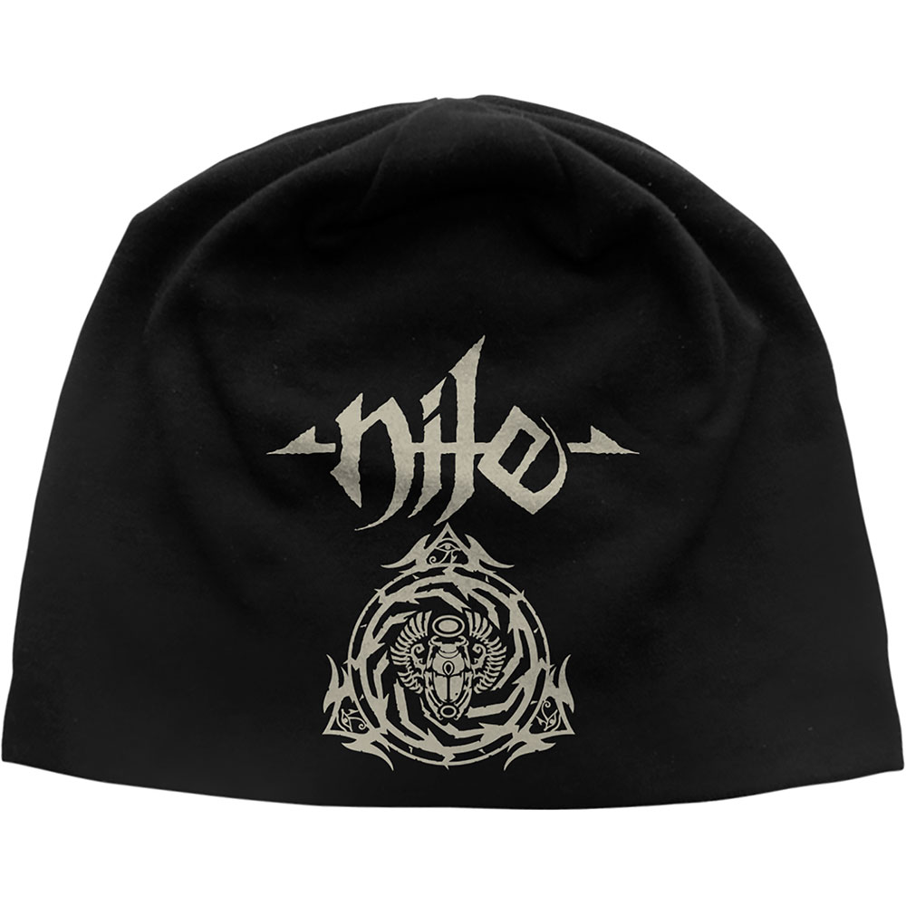 Čapica Nile - Scarab Logo, Unisex,Čierna,Univerzálna
