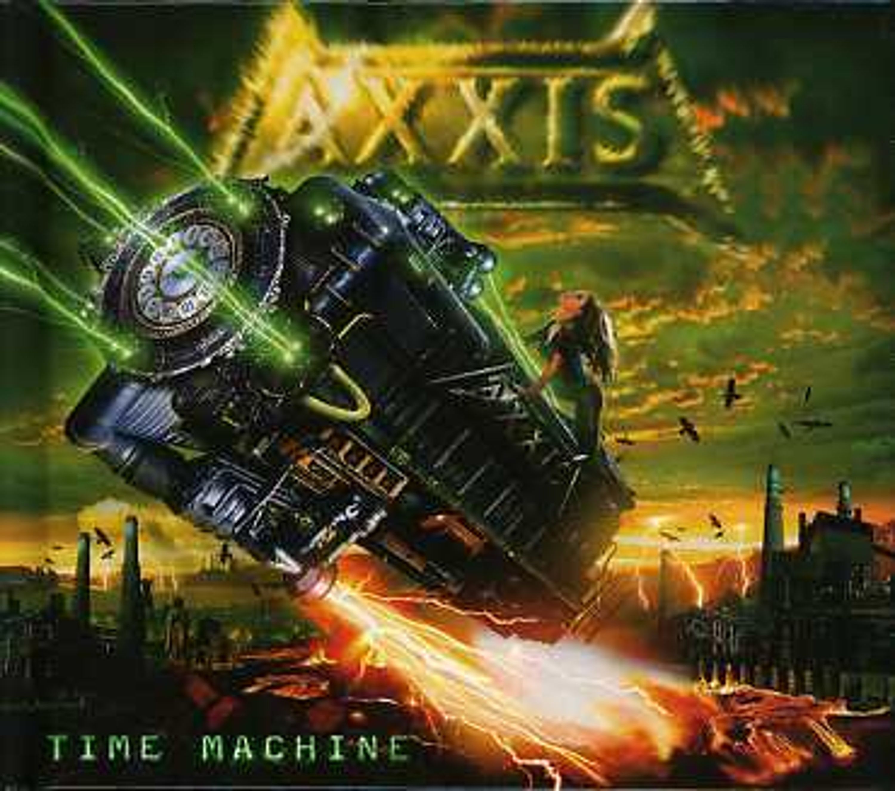 CD Axxis - TIME MACHINE