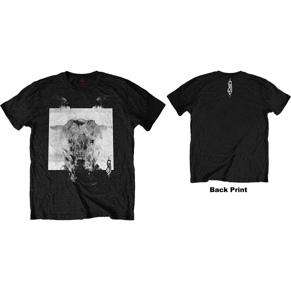 Tričko Slipknot - Devil Single - Black & White, Unisex,Čierna,XXL