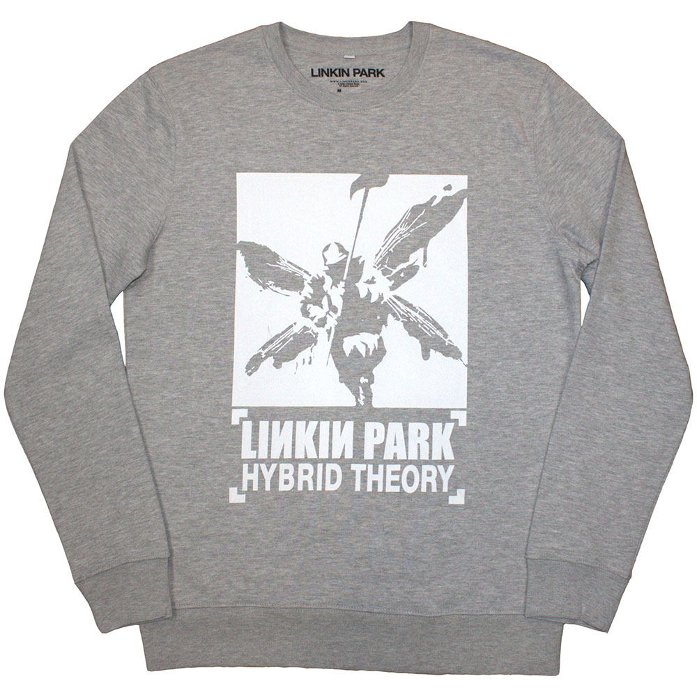 Crewneck Linkin Park - Soldier Hybrid Theory, Unisex,Šedá,XXL