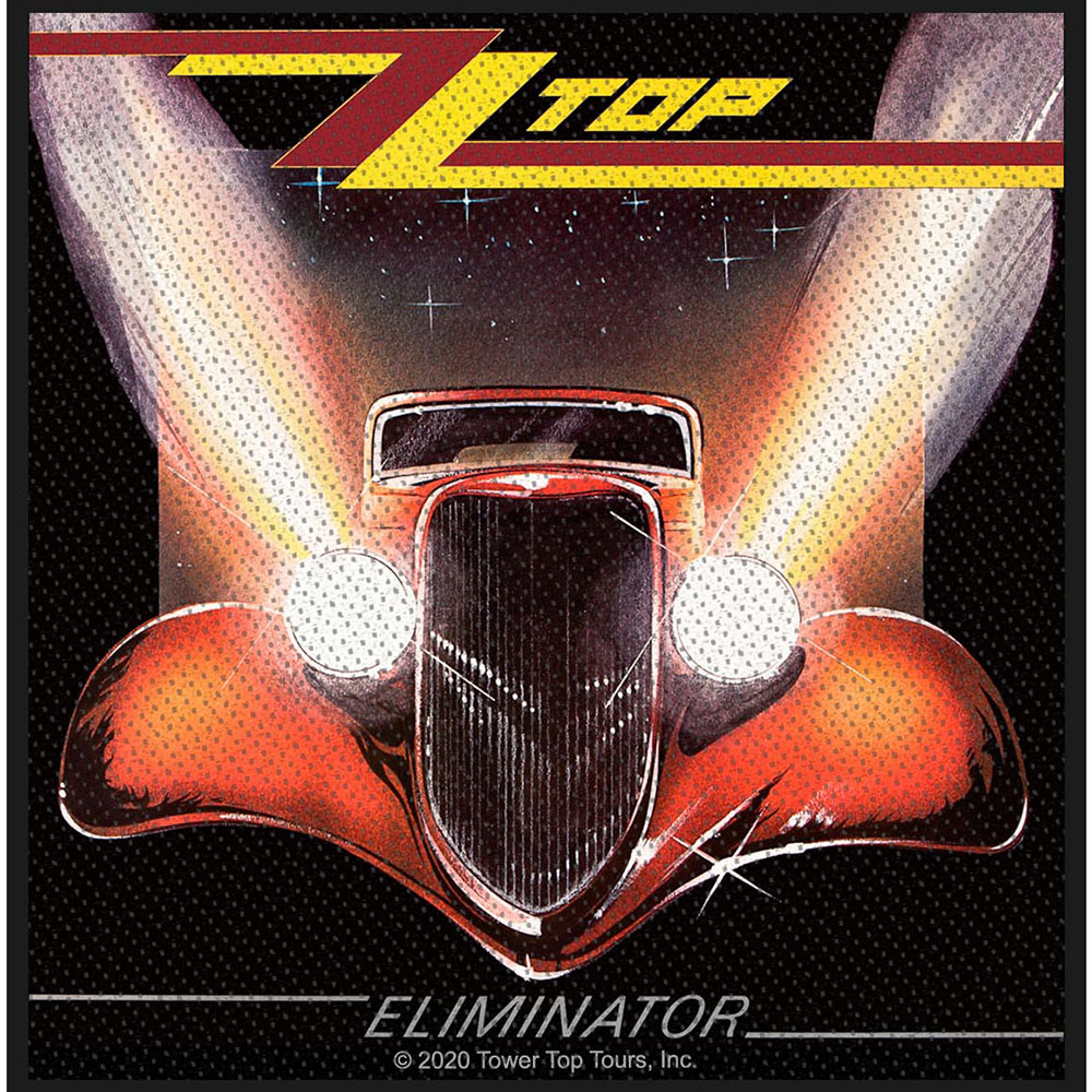 Nažehlovačka ZZ Top - Eliminator
