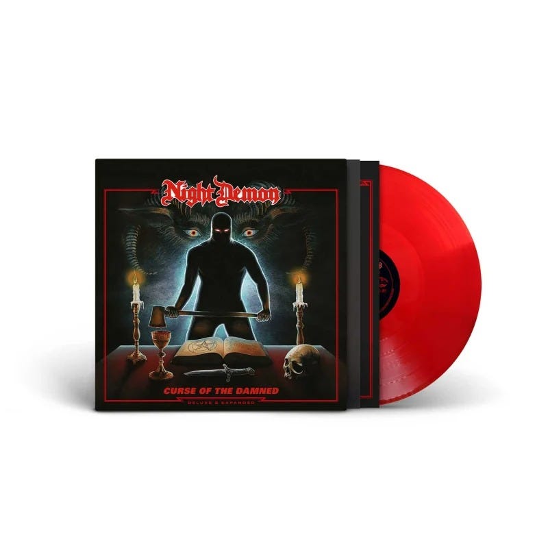 Vinyl Night Demon - CURSE OF THE DAMNED