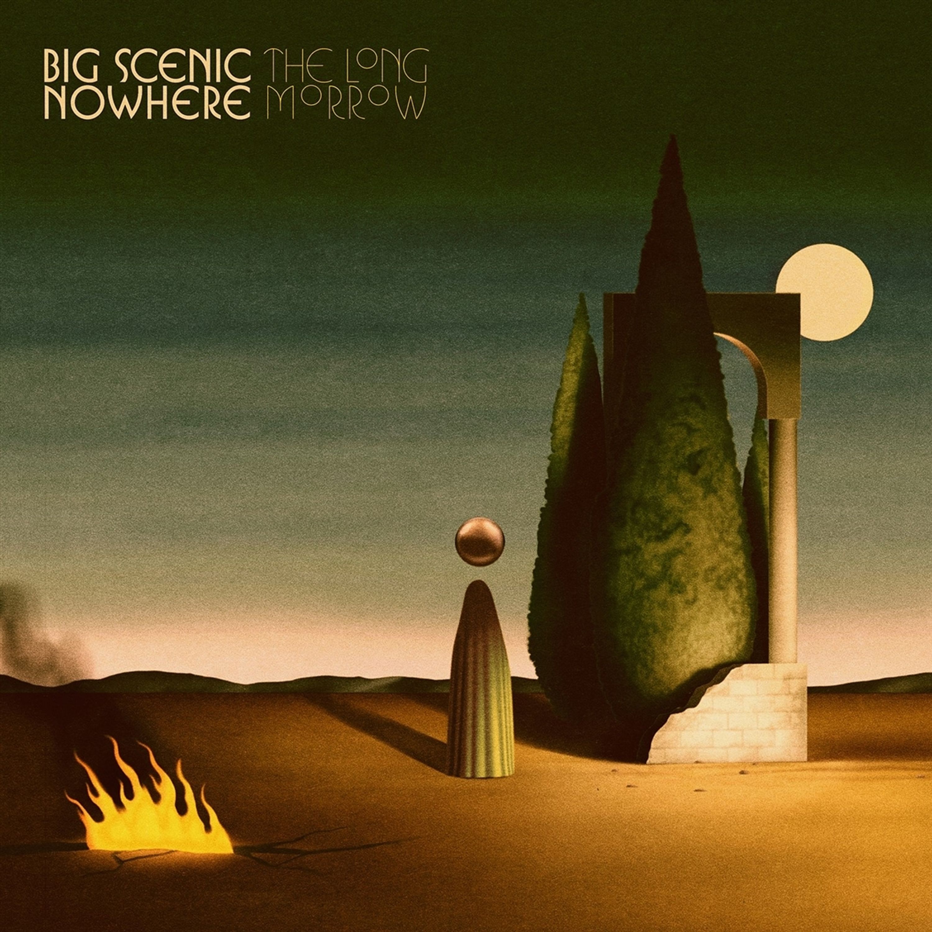 CD Big Scenic Nowhere - LONG MORROW
