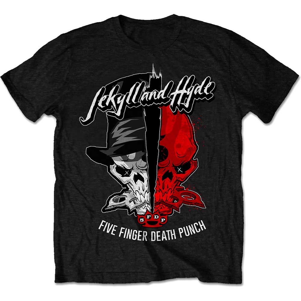 Tričko Five Finger Death Punch - Jekyll & Hyde, Unisex,Čierna,XXL