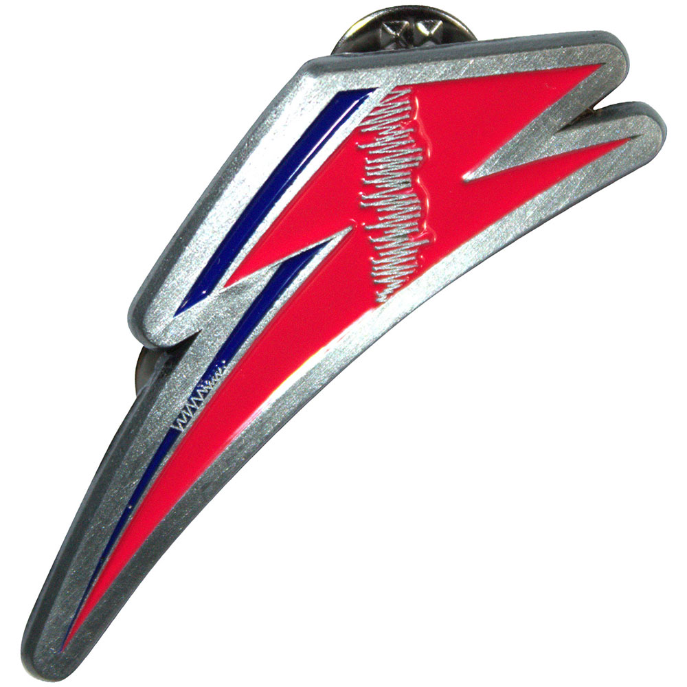 Odznak David Bowie - Flash