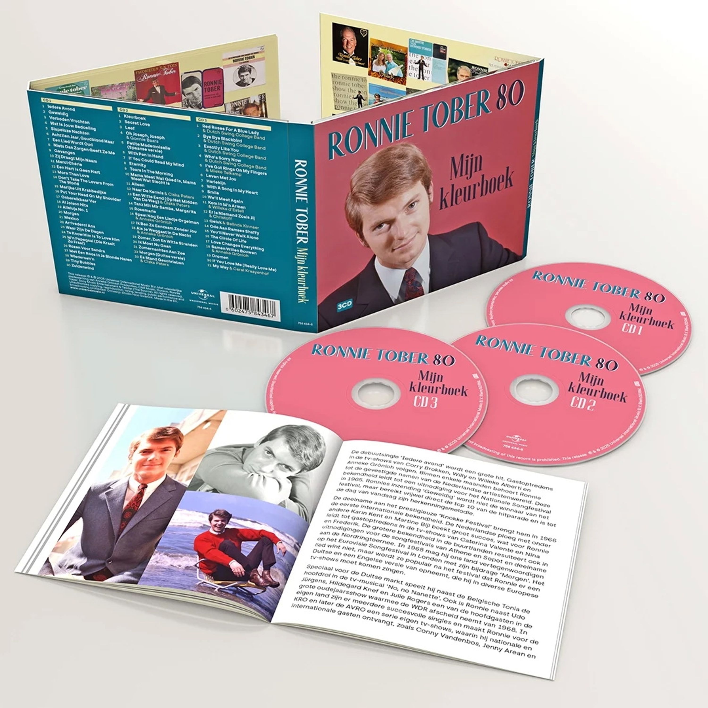 CD - RONNIE TOBER 80 - MIJN...