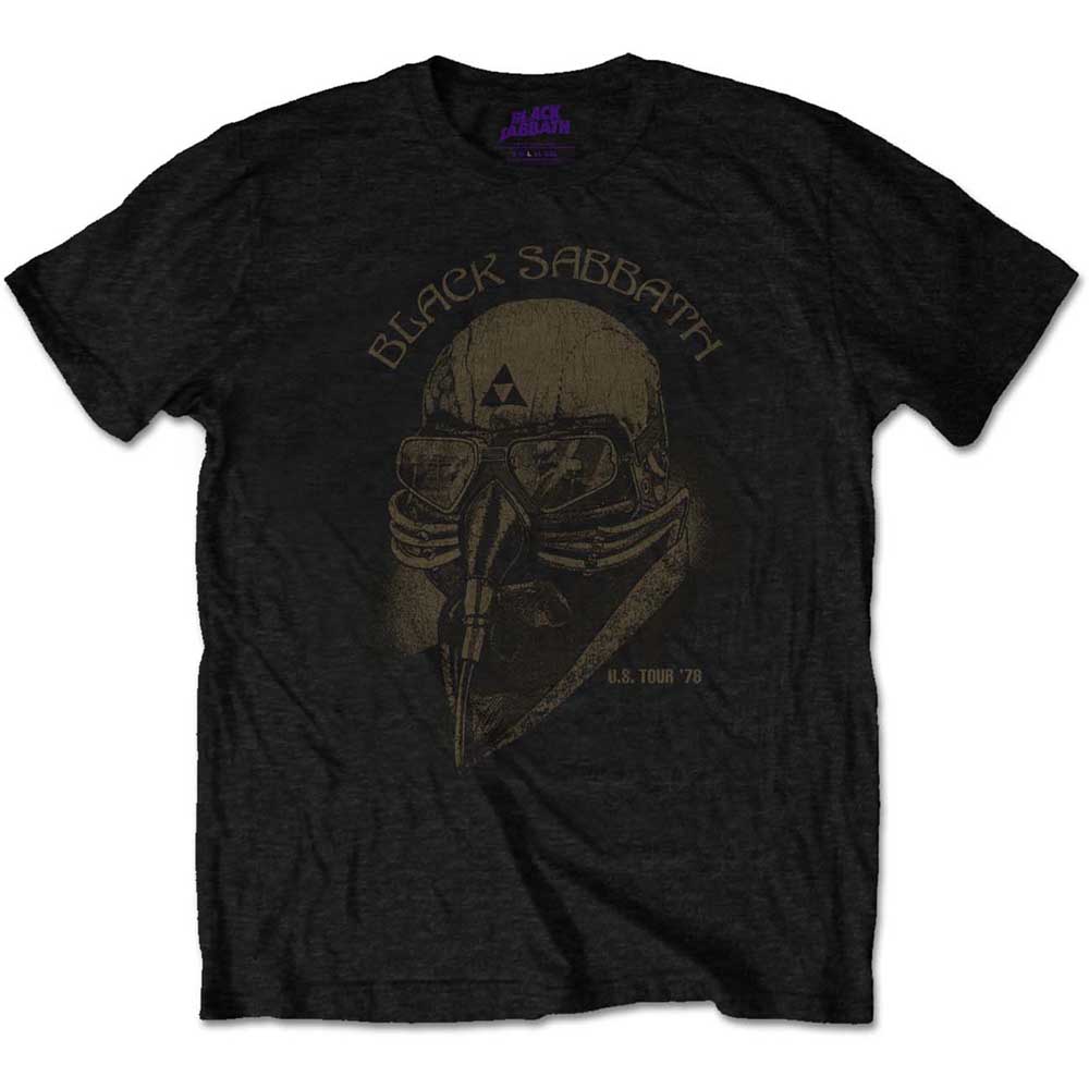 Tričko Black Sabbath - US Tour 1978, Unisex,Čierna,XXL