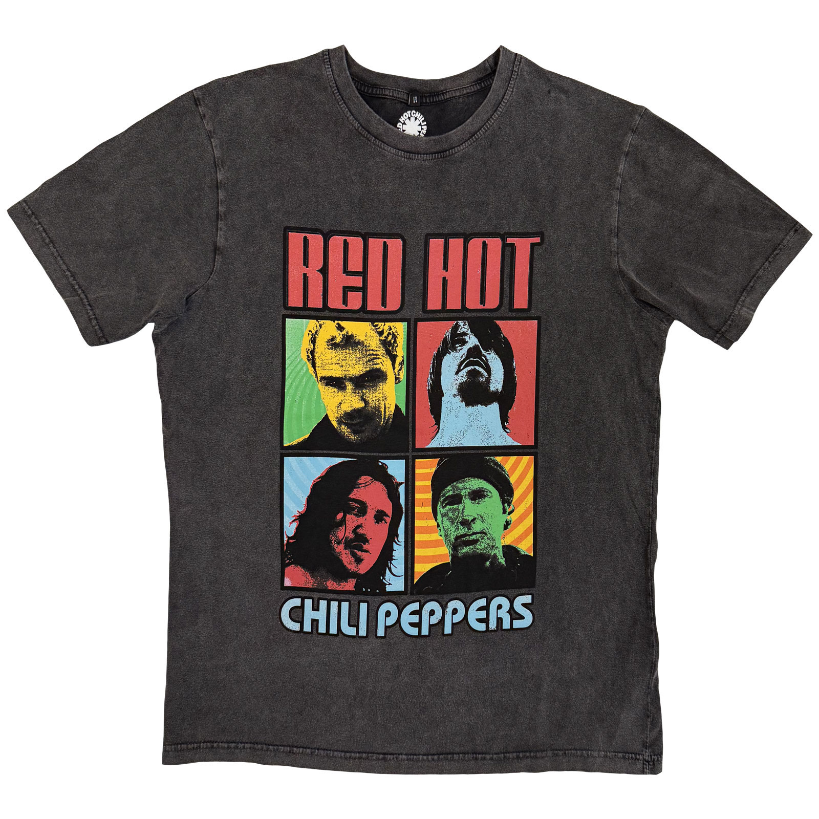 Tričko Red hot chili peppers - Portrait Photos, Unisex,Šedá,XXL