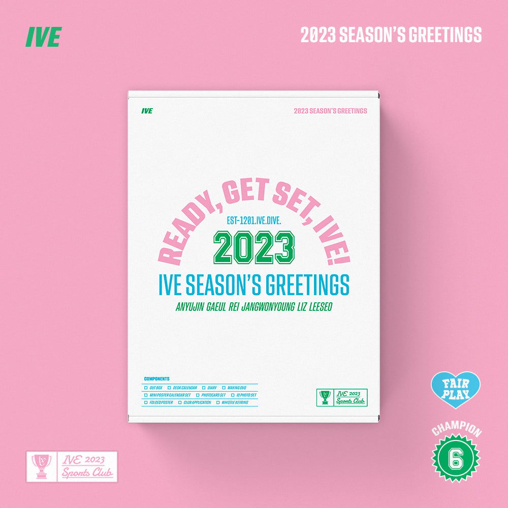 DVD IVE - 2023 Season's Greetings : Ready, Get Set, Ive!