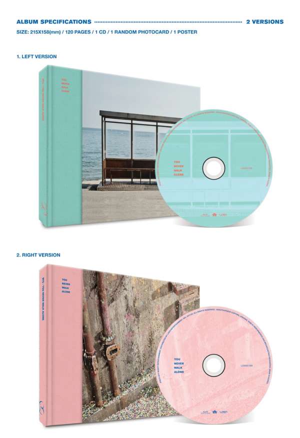 CD BTS - YOU NEVER WALK ALONE