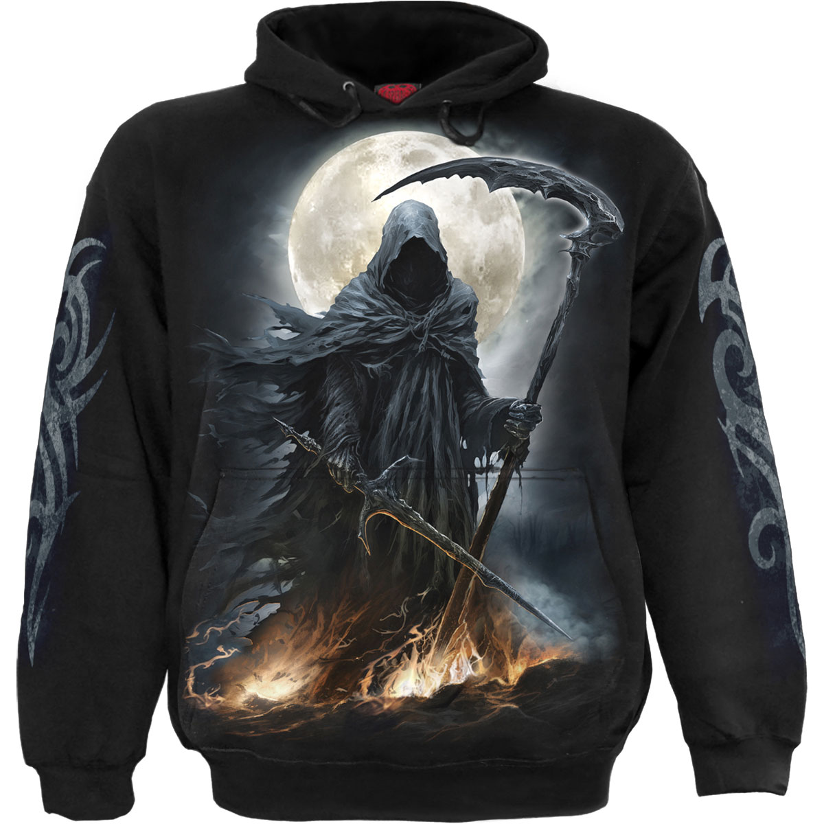 Mikina Spiral Stairs - Shadow Rider, Unisex,Čierna,M