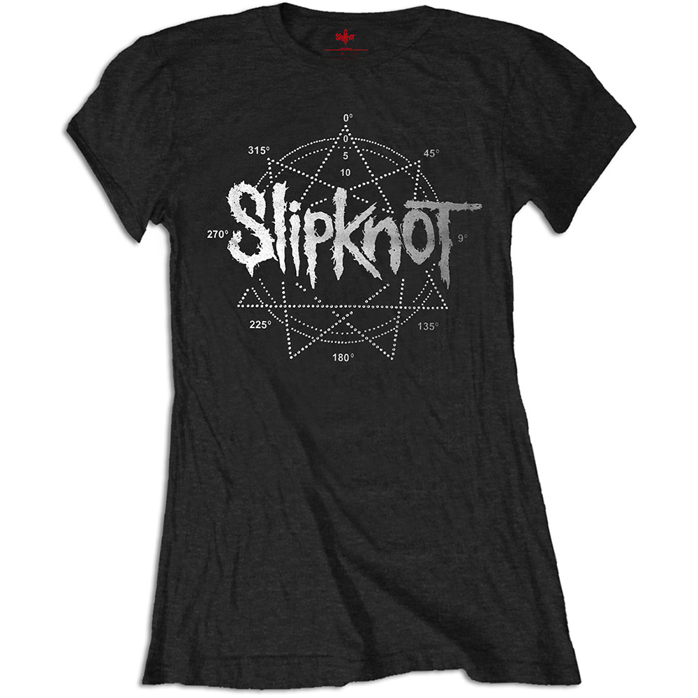Tričko Slipknot - Logo Star, Žena,Čierna,XXL
