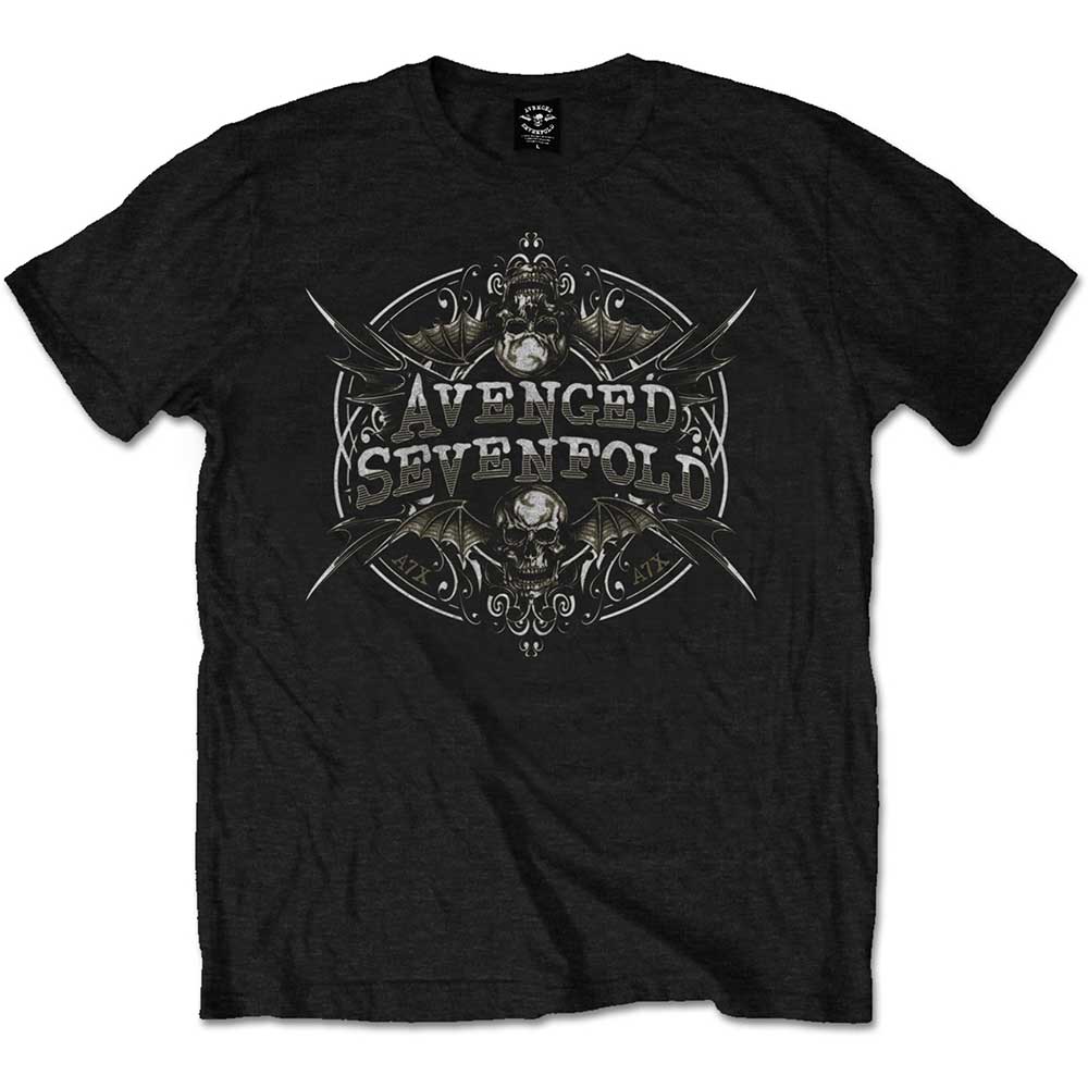 Tričko Avenged Sevenfold A7X - Reflections, Unisex,Čierna,S