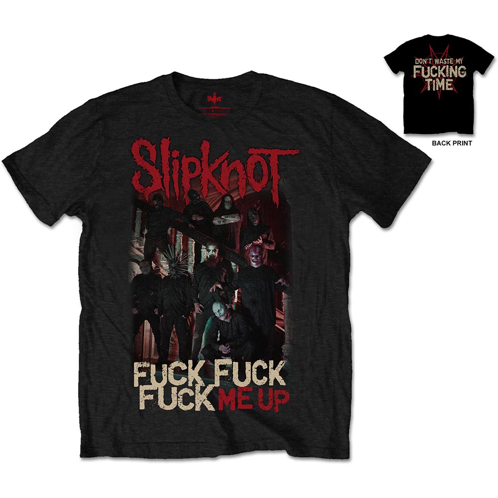 Tričko Slipknot - Fuck Me Up, Unisex,Čierna,L