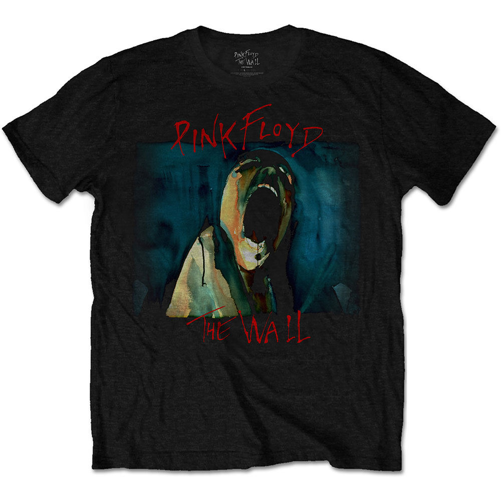Tričko Pink Floyd - The Wall Scream, Unisex,Čierna,S