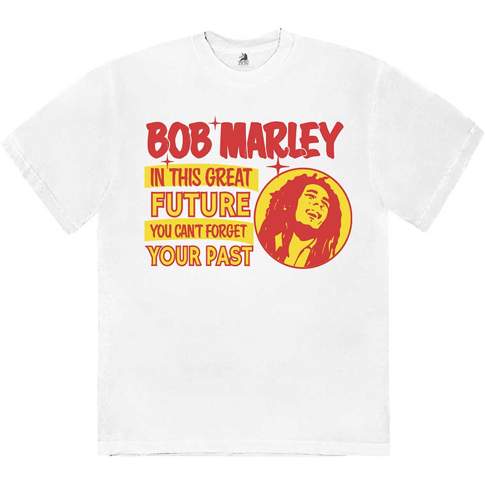 Tričko Bob Marley - This Great Future, Unisex,Biela,XXL