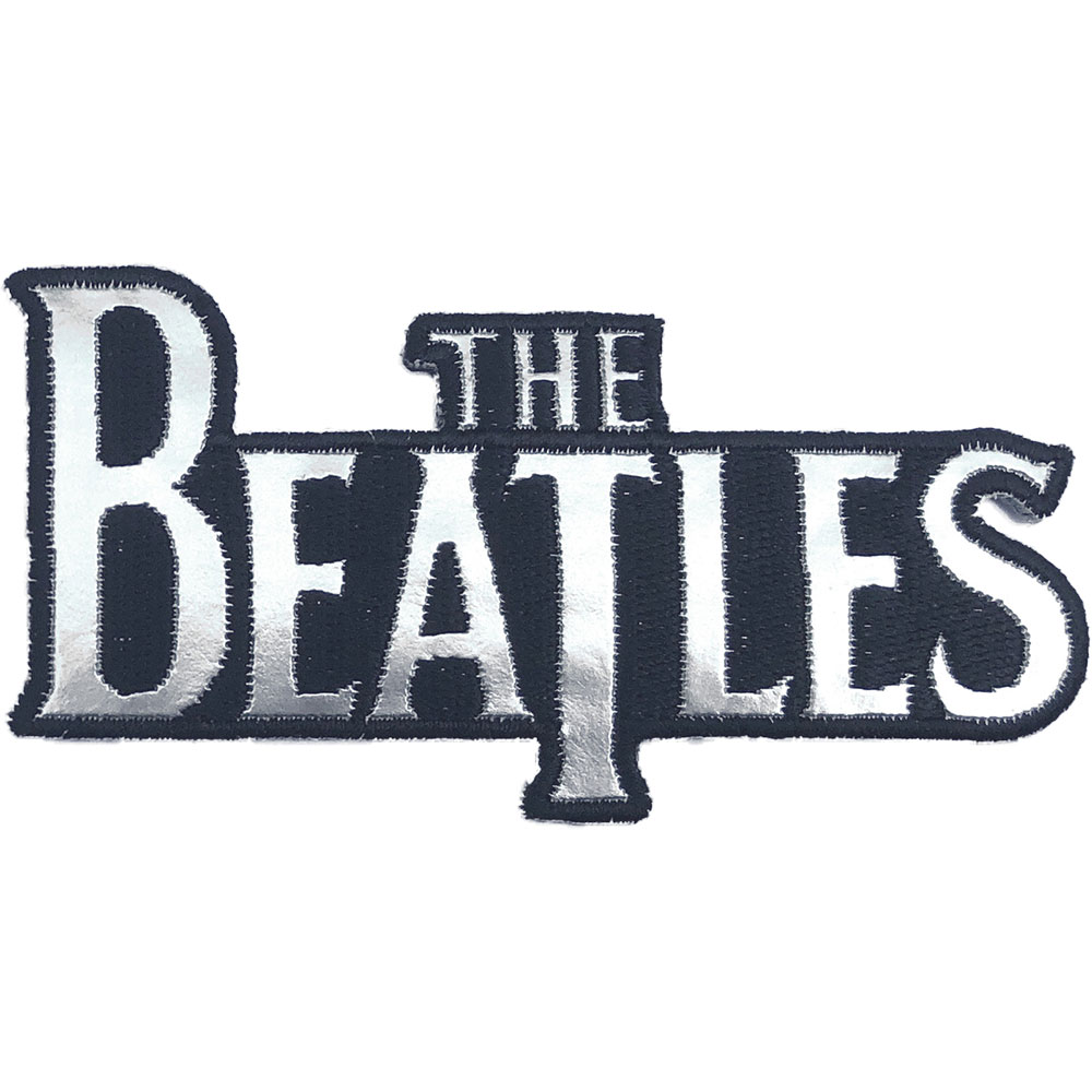Nažehlovačka The Beatles - Silver Drop T Logo
