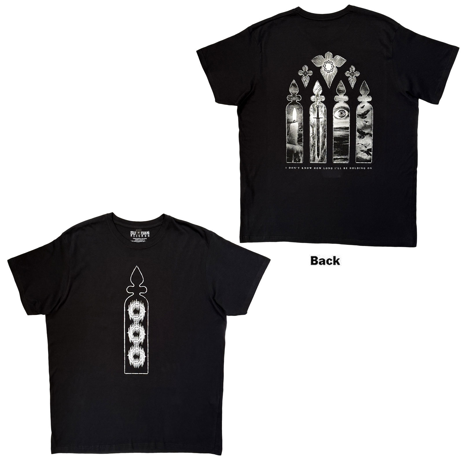Tričko Bad Omens - Stained Glass, Unisex,Čierna,XXL