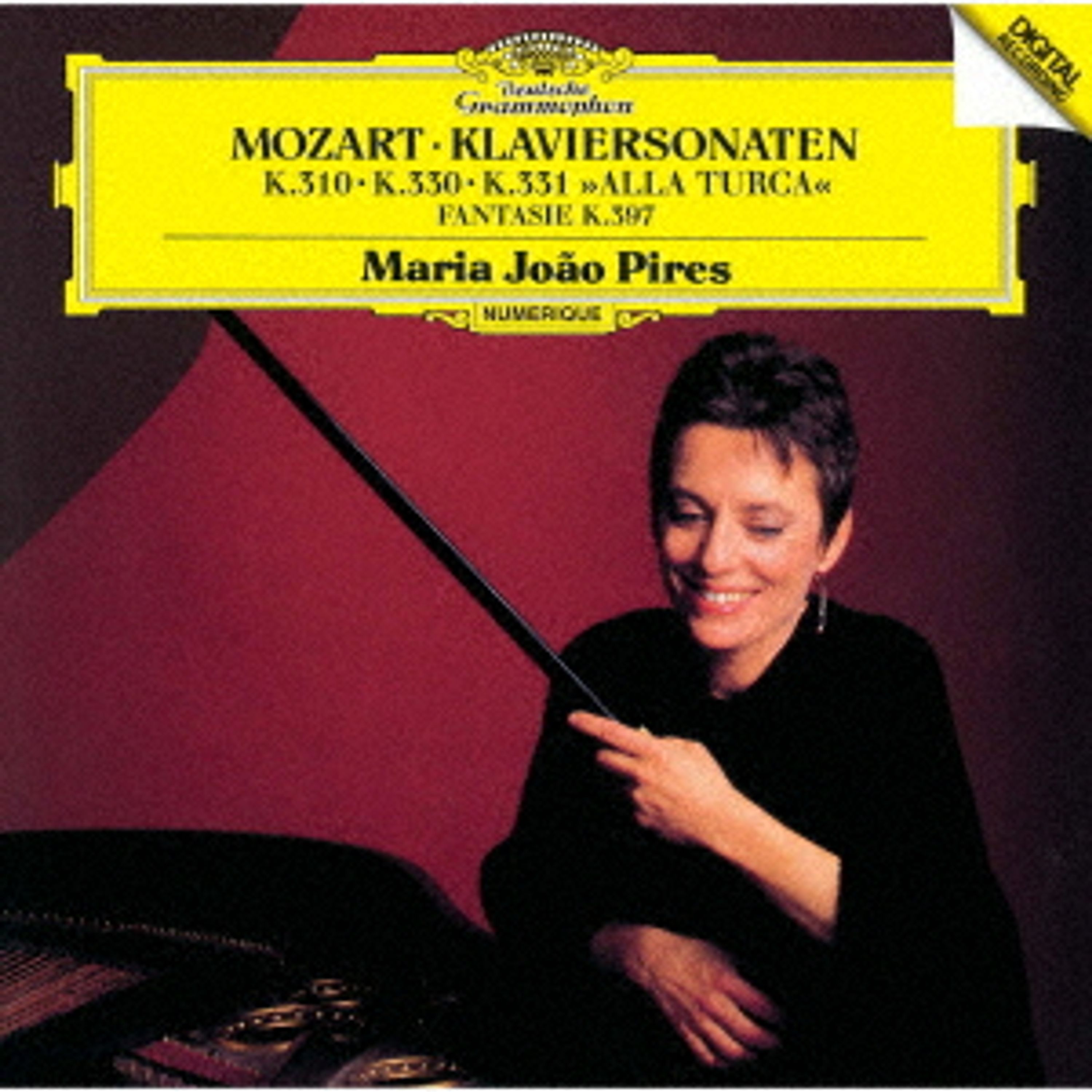 CD Maria João Pires - MOZART: PIANO SONATAS ...