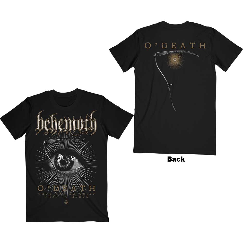 Tričko Behemoth - O'Death, Unisex,Čierna,XXL