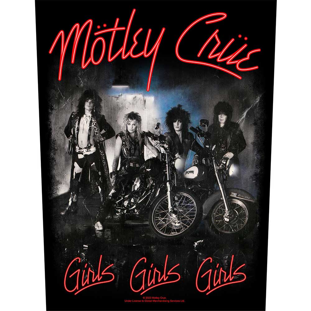 Nažehlovačka Motley Crue - Girls, Girls, Girls