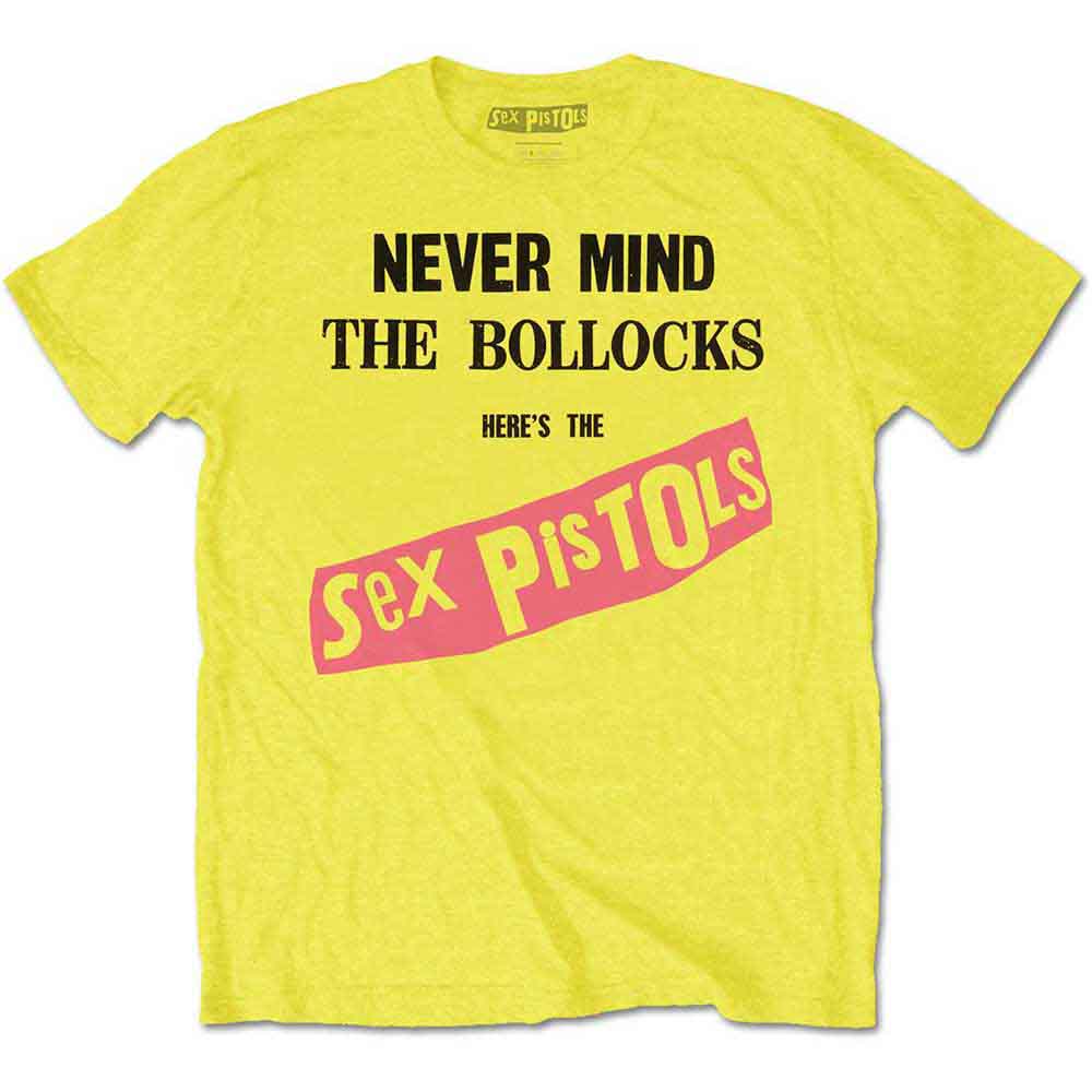 Tričko Sex Pistols - NMTB Original Album, Unisex,Žltá,5XL