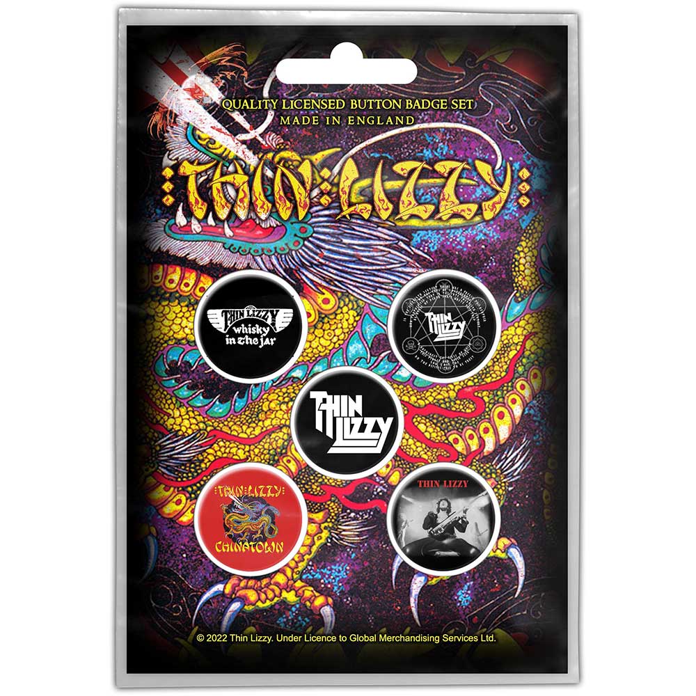 Odznak THIN LIZZY - Chinatown