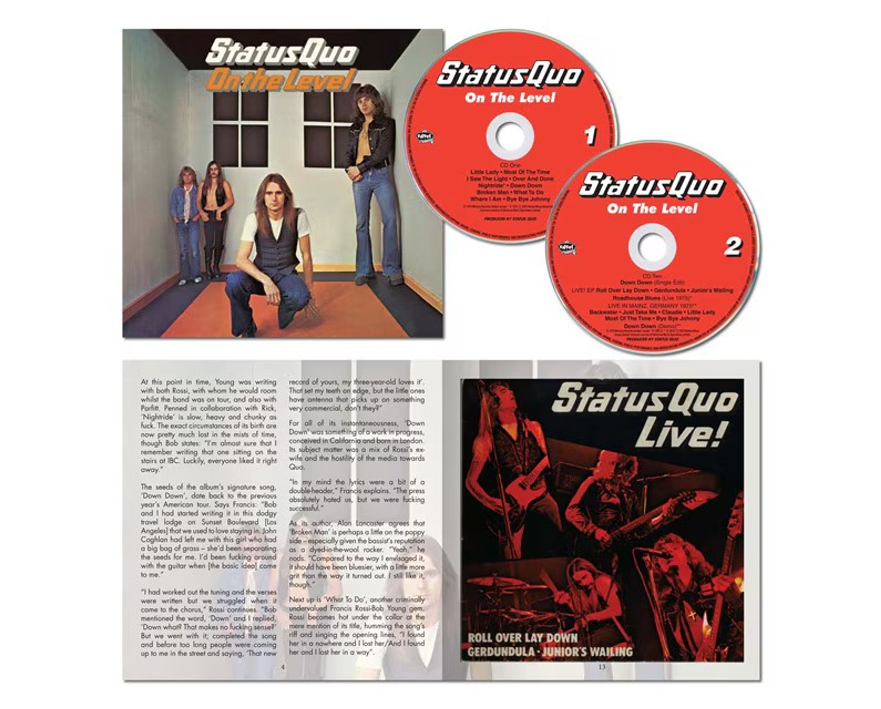 CD Status Quo - ON THE LEVEL