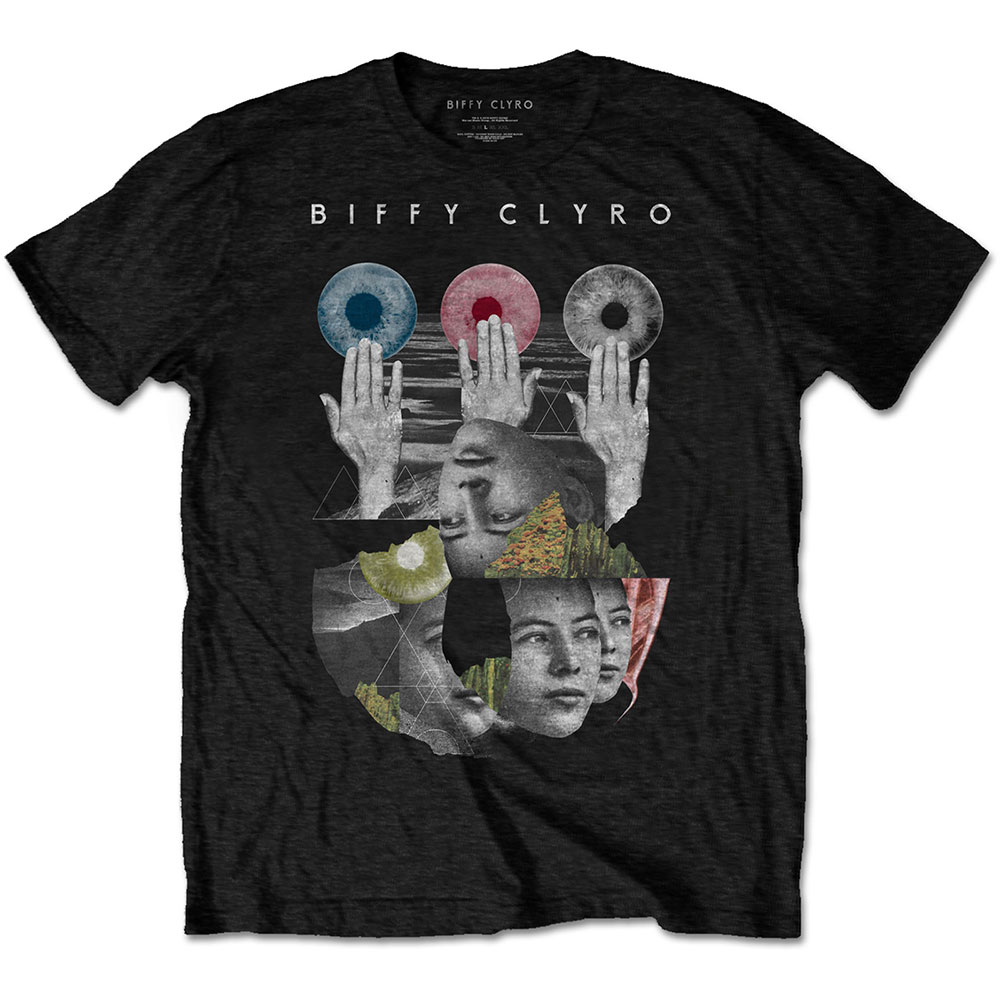 Tričko Biffy Clyro - Hands, Unisex,Čierna,L