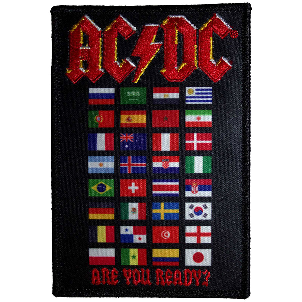Nažehlovačka AC/DC - Are You Ready? Flags
