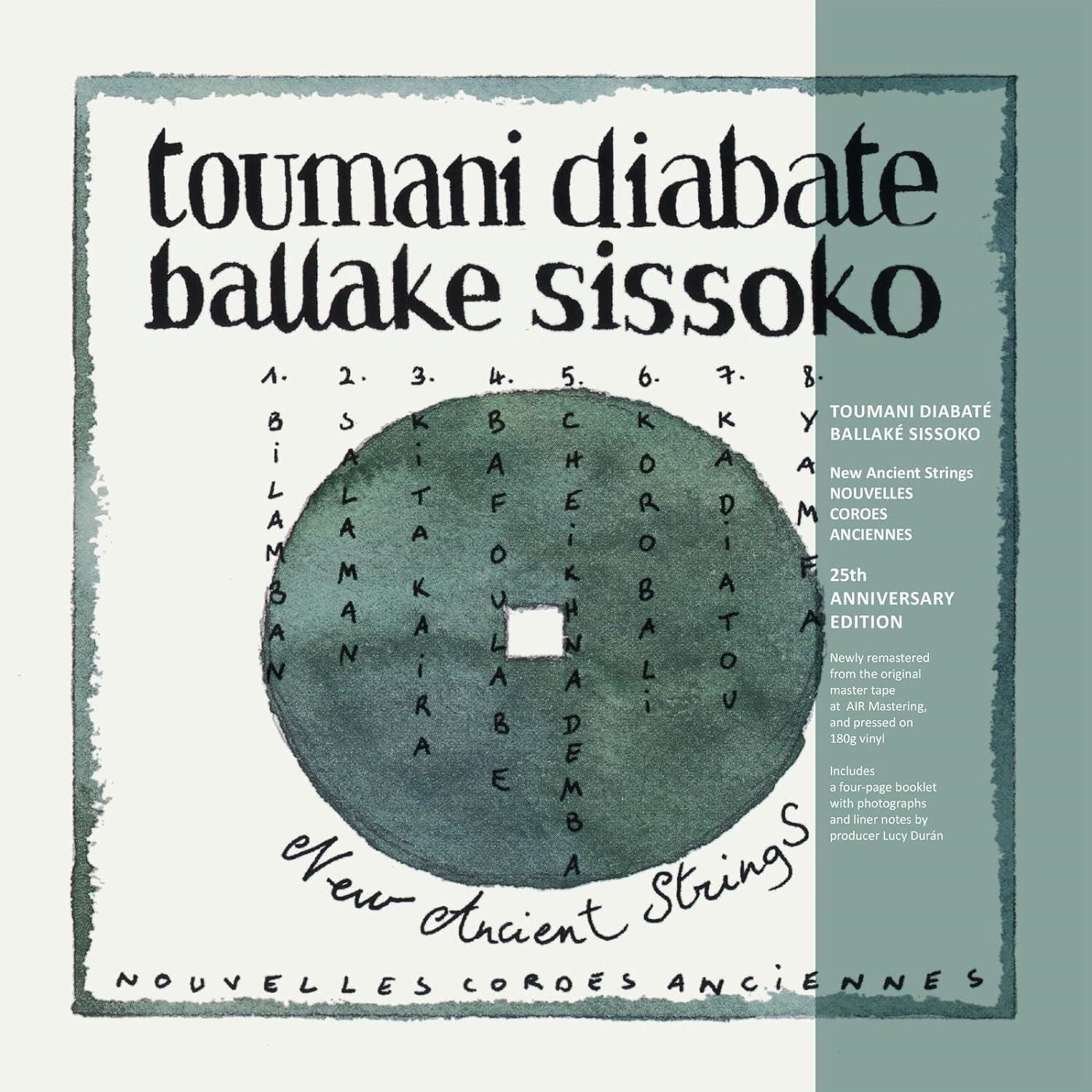 Vinyl Toumani Diabaté and Ballaké Sissoko - NEW ANCIENT STRINGS
