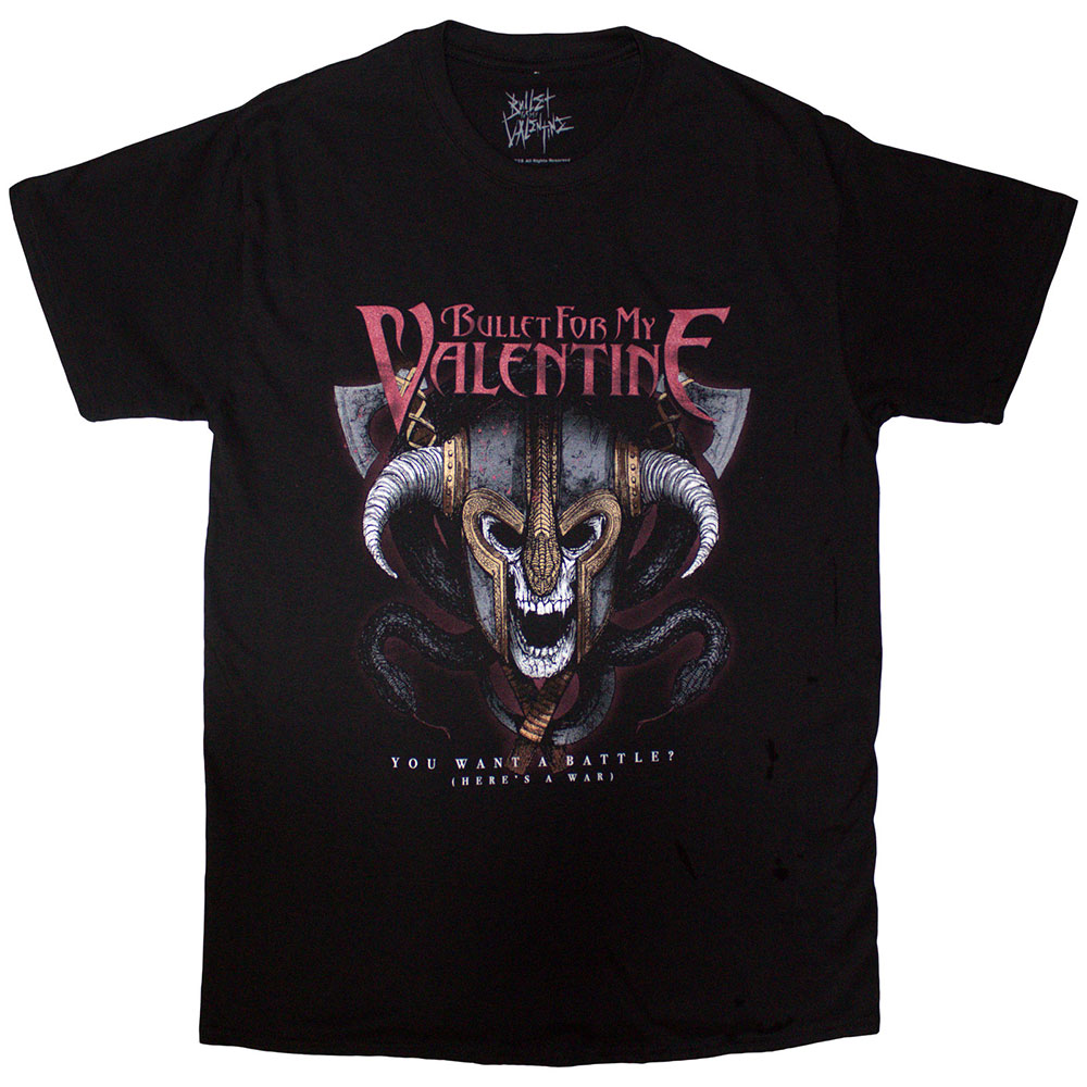 Tričko Bullet for My Valentine - Viking, Unisex,Čierna,XXL