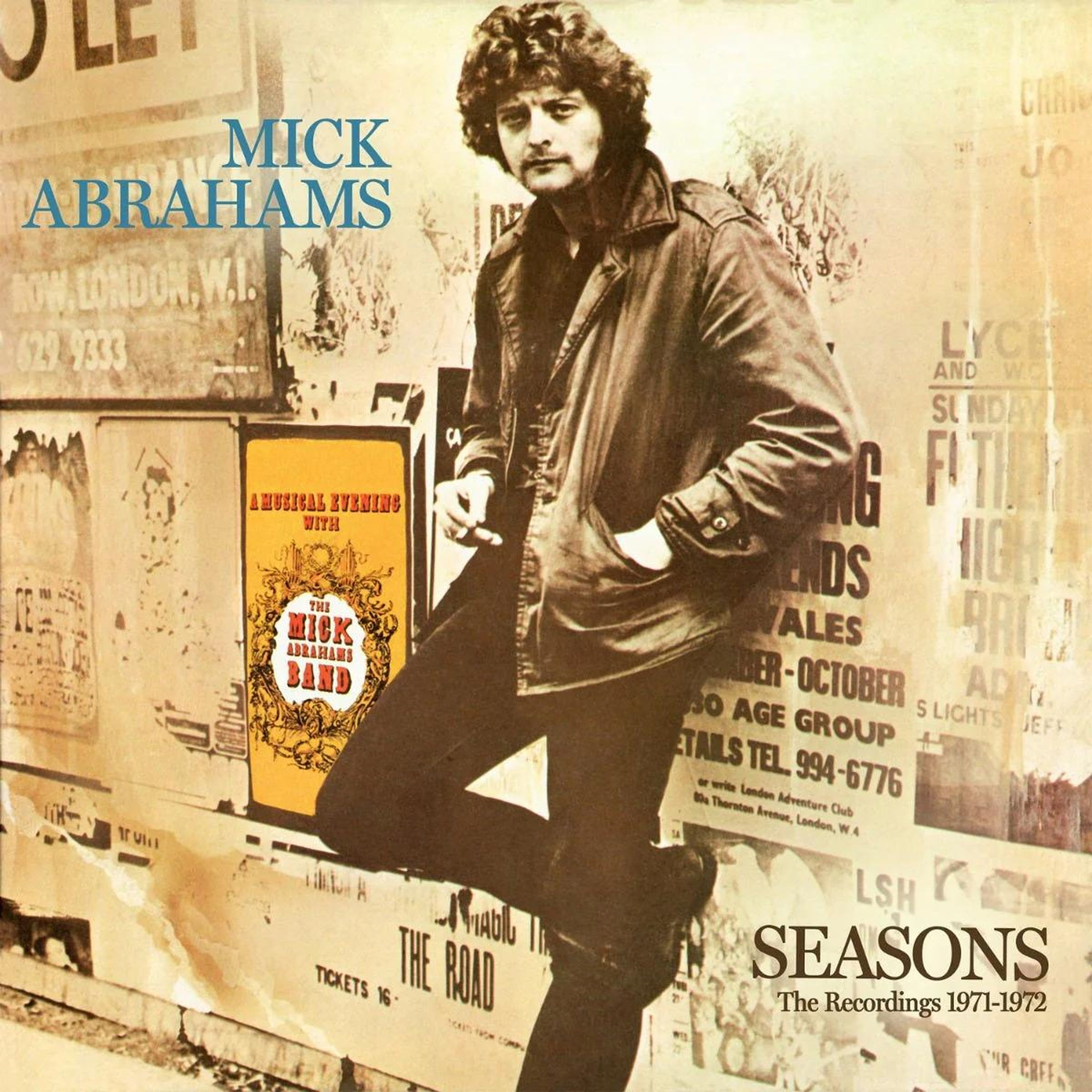 CD Mick Abrahams - SEASONS - THE RECORDINGS 1971-1972