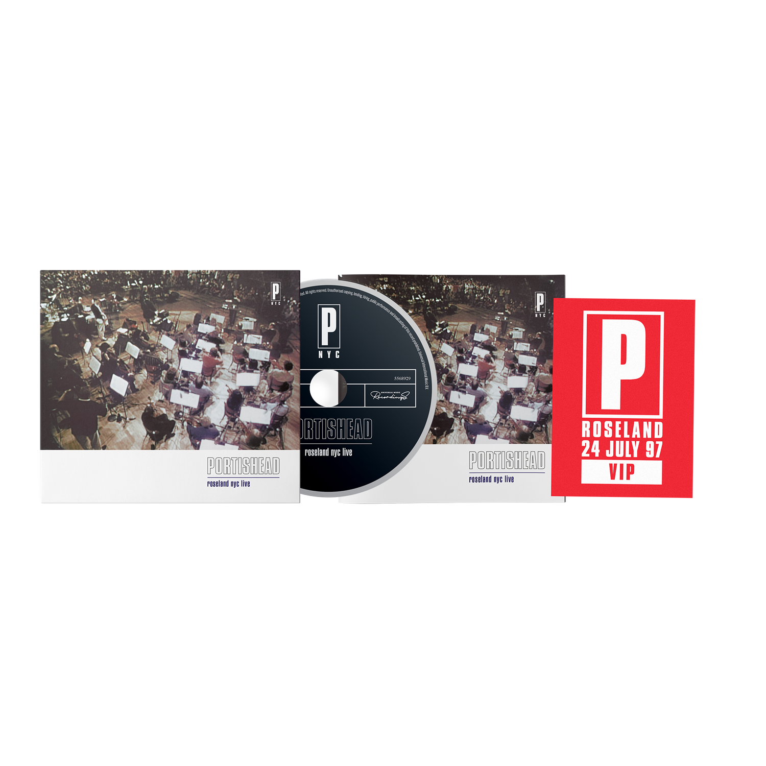 CD Portishead - Roseland NYC Live