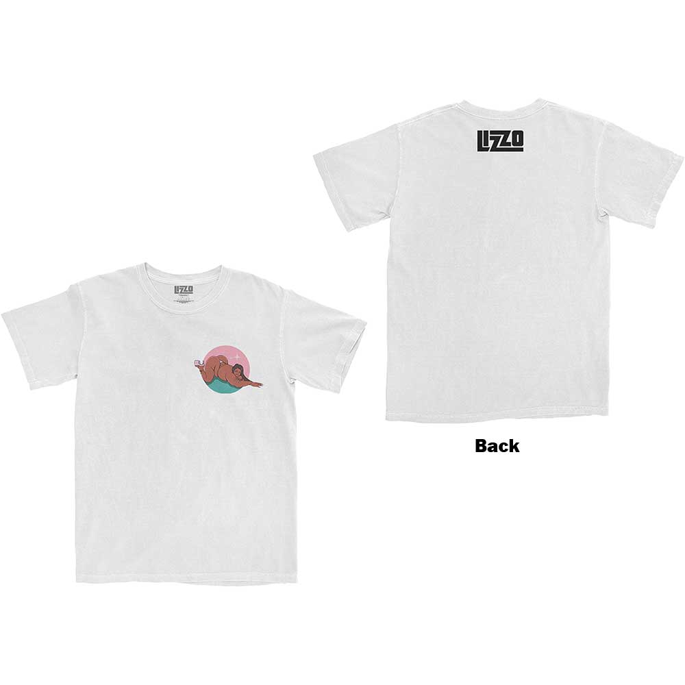 Tričko Lizzo - Arch, Unisex,Biela,XXL