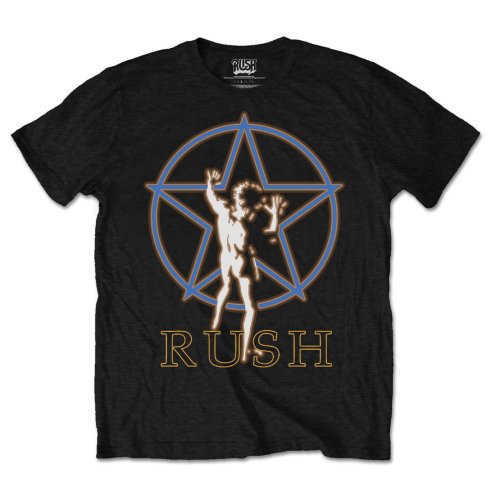 Tričko Rush - Starman Glow, Unisex,Čierna,XXL