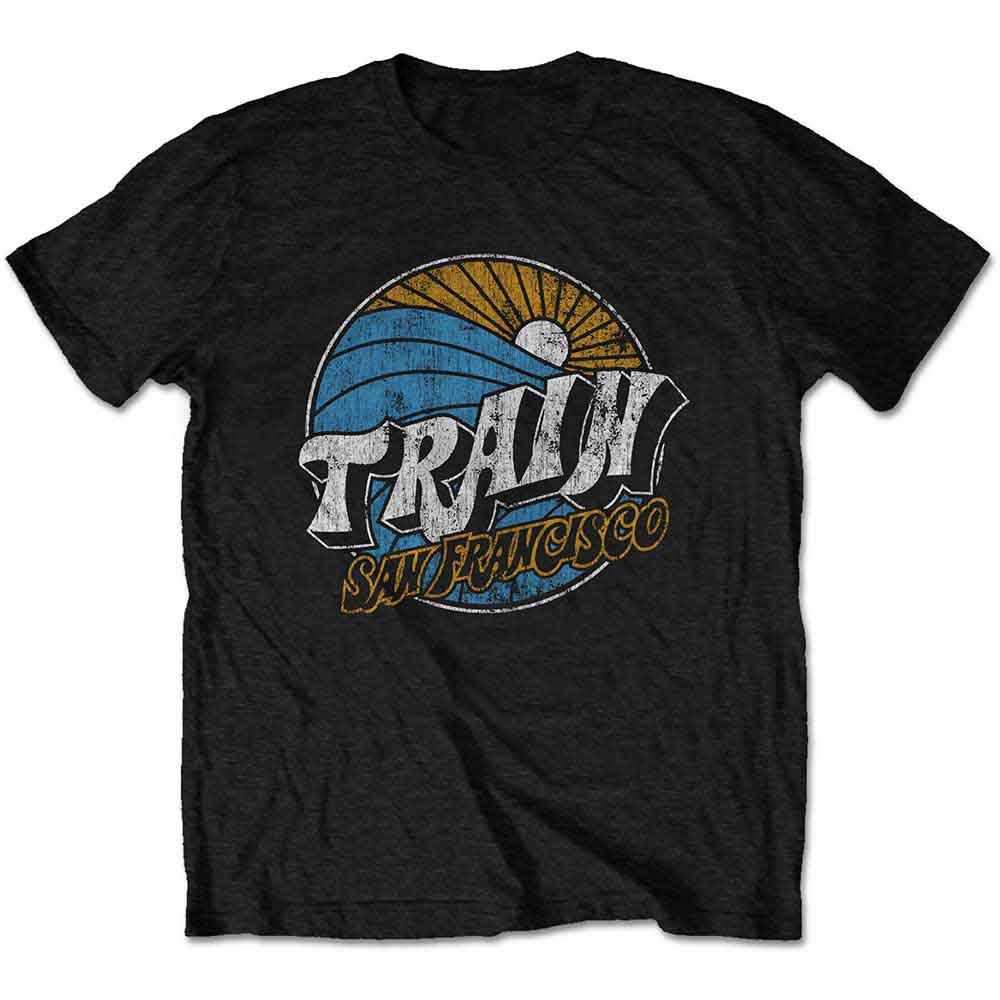 Tričko Train - Wave, Unisex,Čierna,XXL