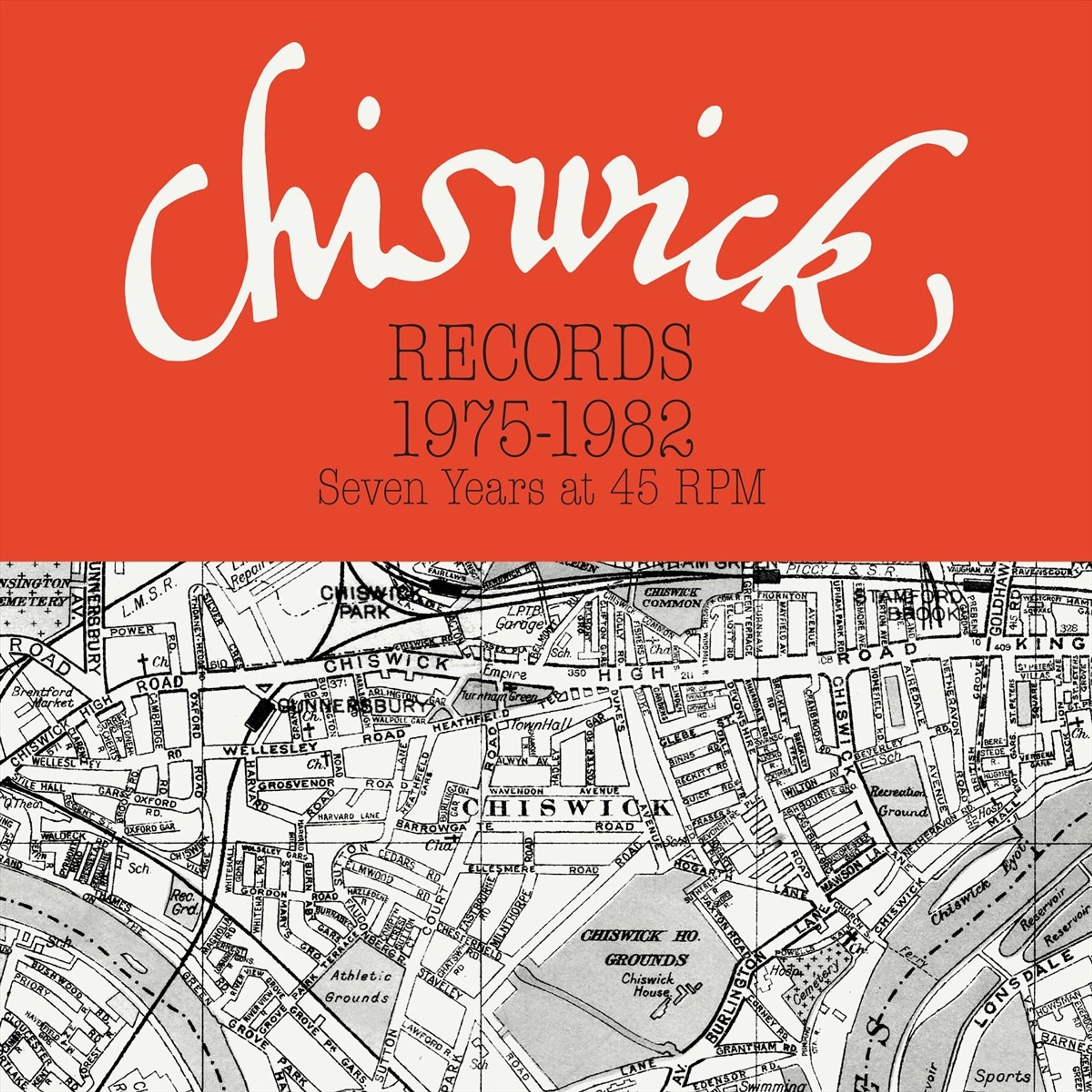 Vinyl Various Artists - CHISWICK RECORDS 1975-1982 (SEVEN YEARS AT 45 RPM)
