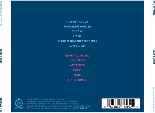 CD Tom Speight - LOVE & LIGHT