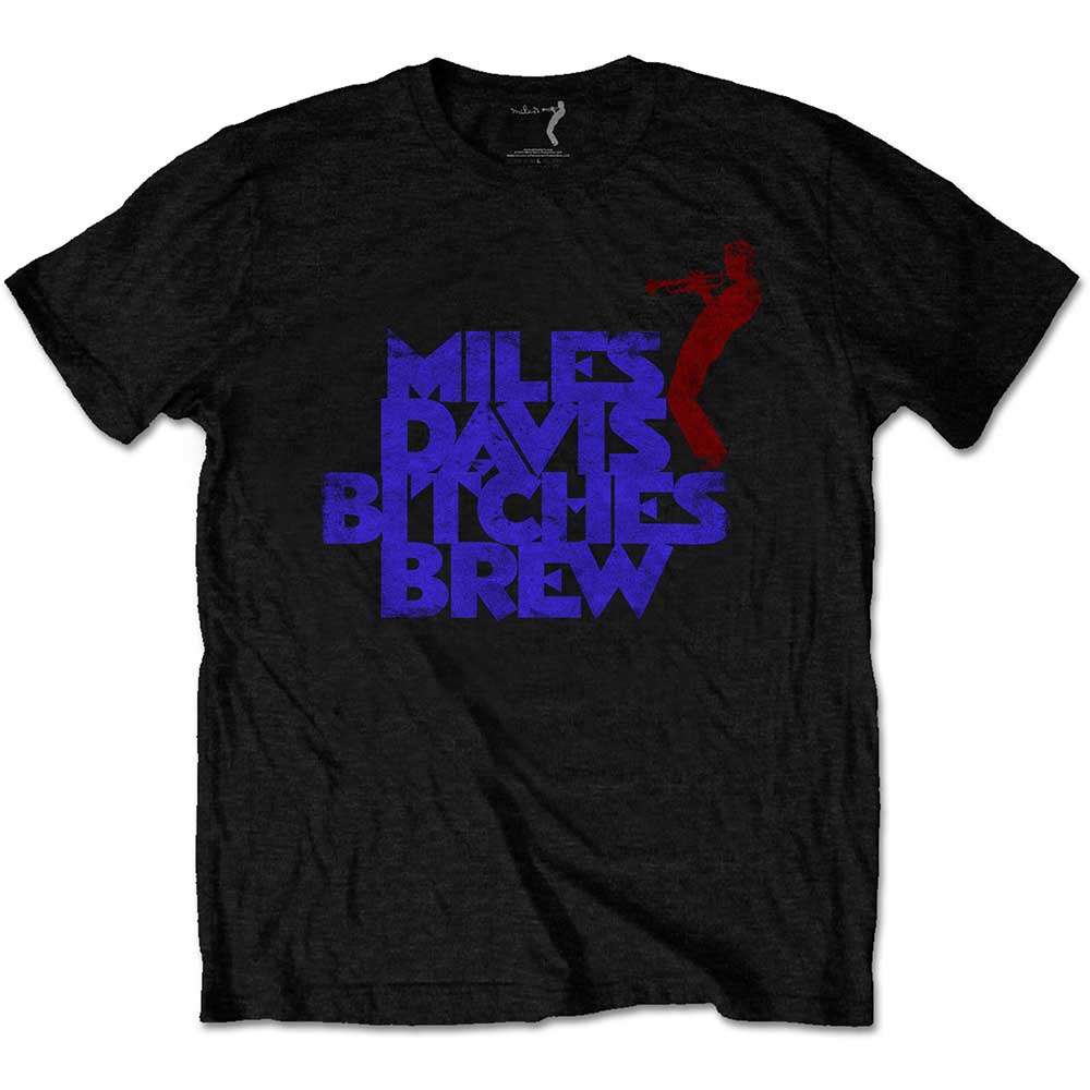 Tričko Miles Davis - Bitches Brew Vintage, Unisex,Čierna,XXL