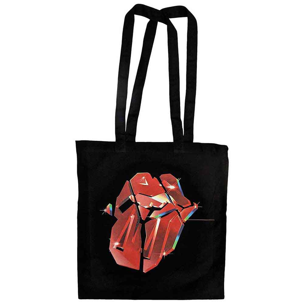 Taška The Rolling Stones - Hackney Diamonds Lick, Čierna,Univerzálna