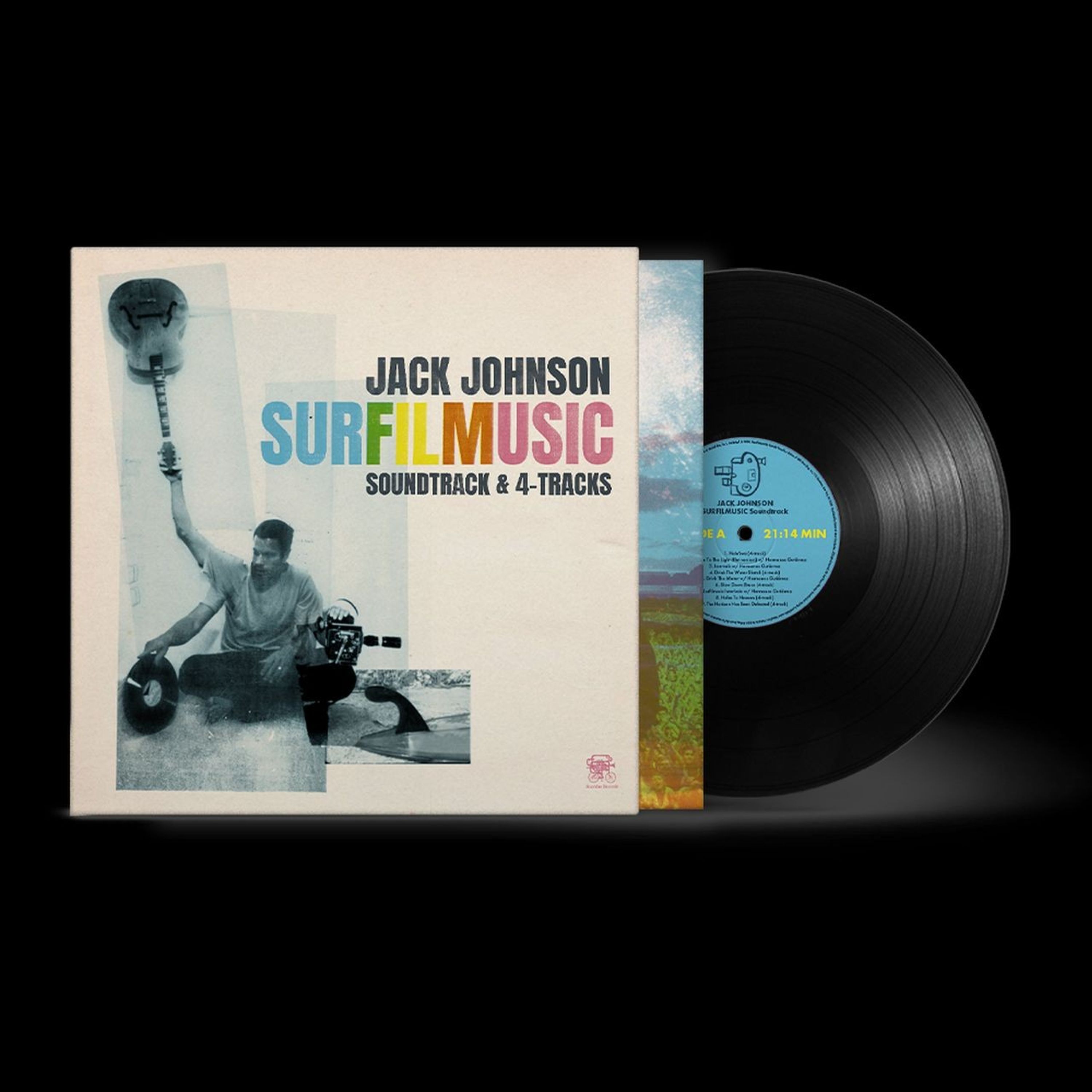 Vinyl Jack Johnson - SURFILMUSIC