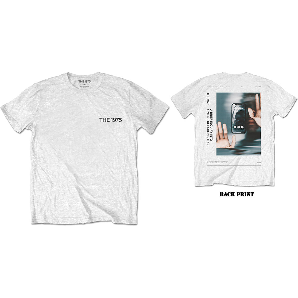 Tričko The 1975 - ABIIOR Side Face Time, Unisex,Biela,XXL