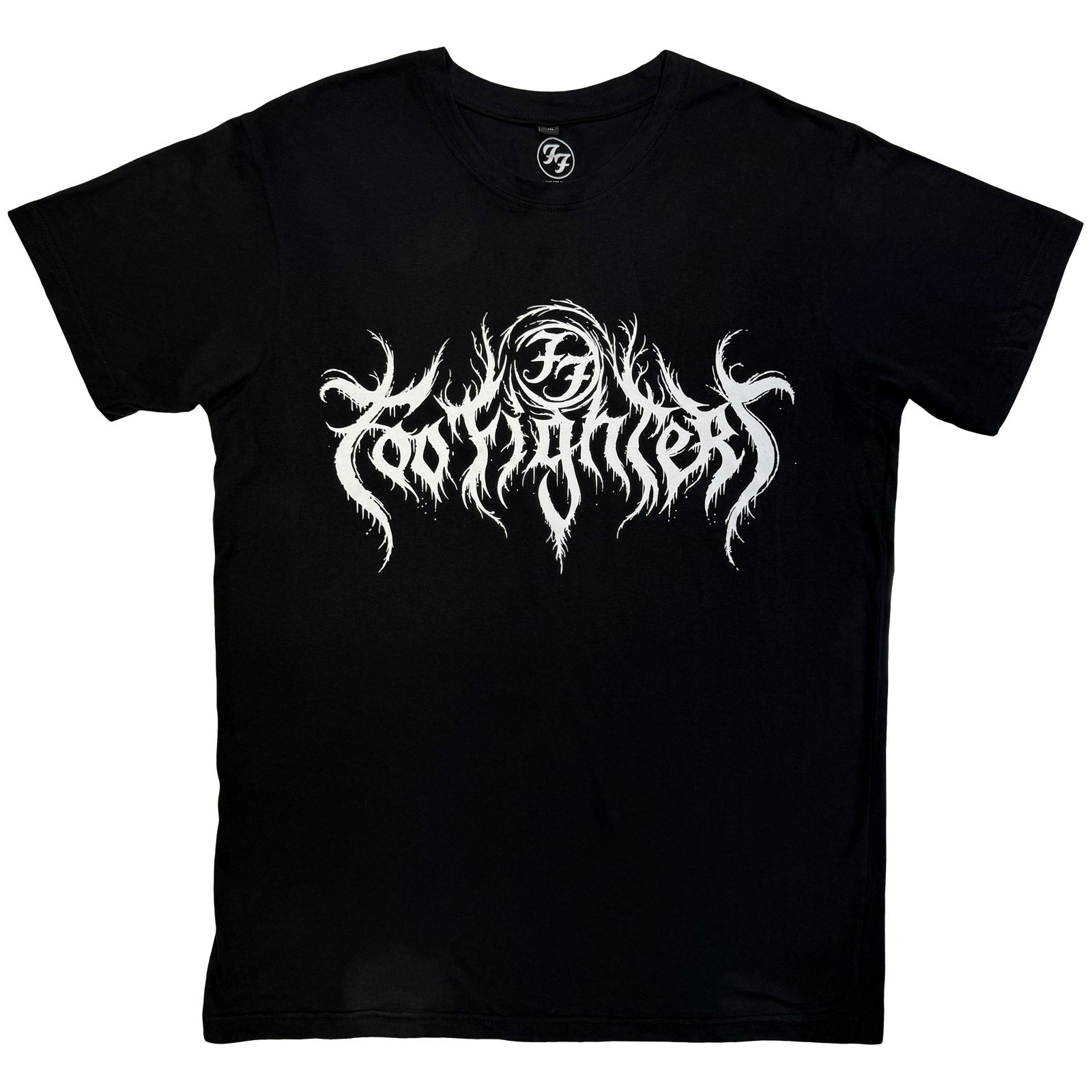 Tričko Foo Fighters - Metal Logo, Unisex,Čierna,XL